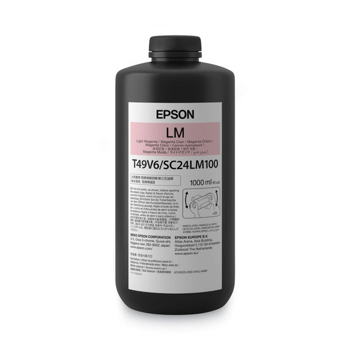 T49V610 (T49V) UltraChrome UV Ink, 1,000 mL, Light Magenta