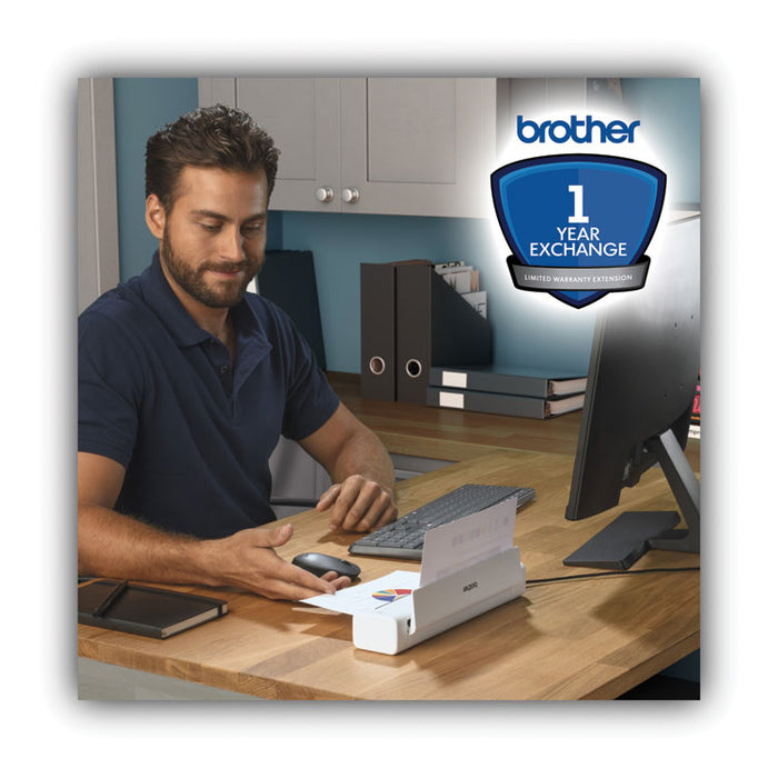 One-Year Exchange Warranty Extension for Brother ADS-2400N, 2200, 1000W, 1200, 1250W, 1500W, 1700W, 2000E/MFC-7240, 8220