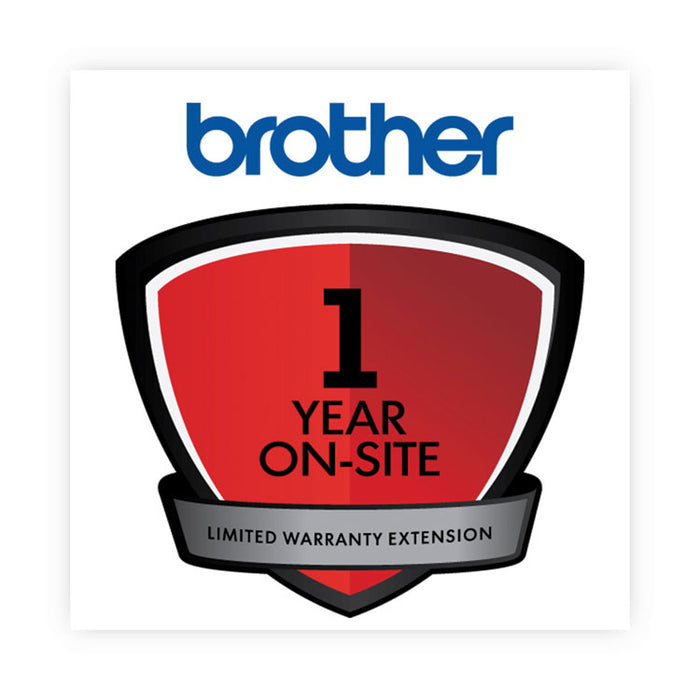 One-Year On-Site Warranty Extension for Select Brother HL/MFC/PPF Series