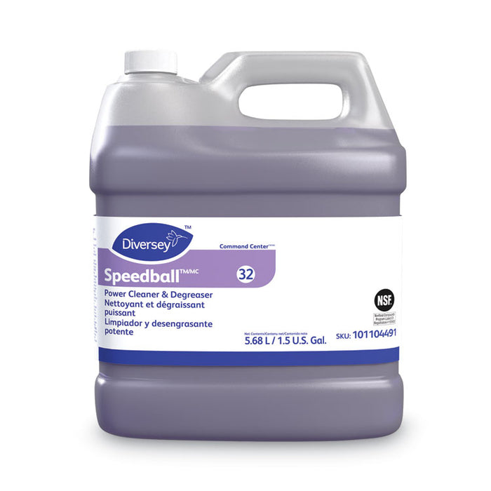 Speedball Power Cleaner and Degreaser, 1.5 gal, Bottle, 2/Carton