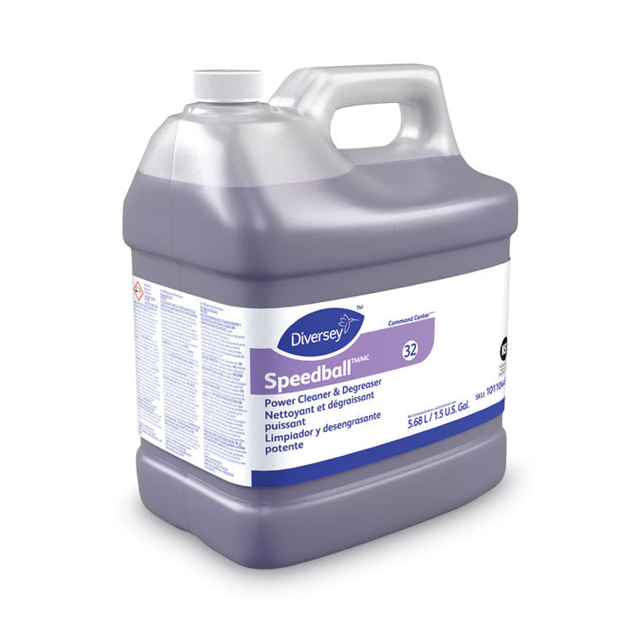 Speedball Power Cleaner and Degreaser, 1.5 gal, Bottle, 2/Carton