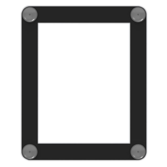 Superior Image Window Display, 8.5 x 11 Insert, Clear/Black