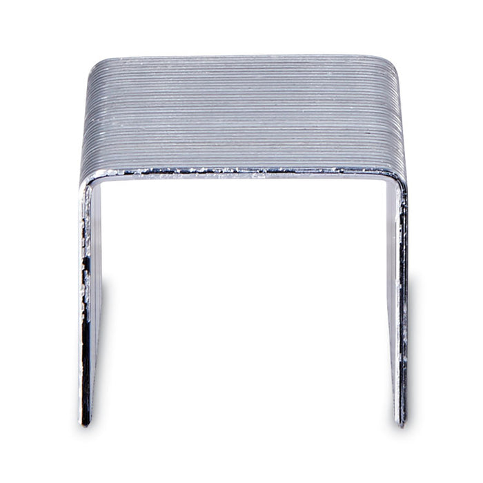 Heavy-Duty Premium Staples, 0.38" Leg, 0.5" Crown, Steel, 5,000/Box