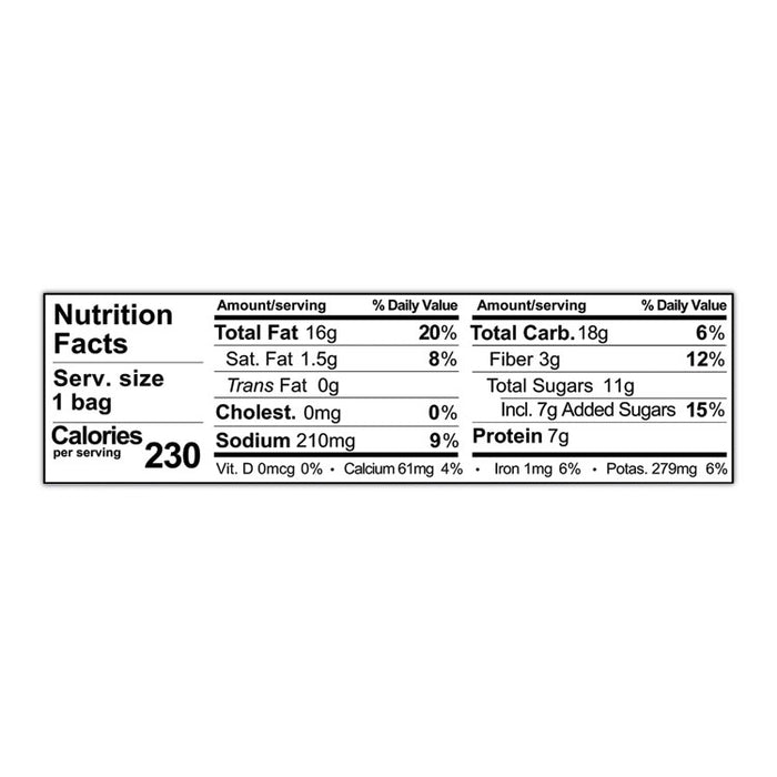 Glazed Mixes, Pomegranate Pistachio Almond, 1.5 oz Pouch, 18/Carton