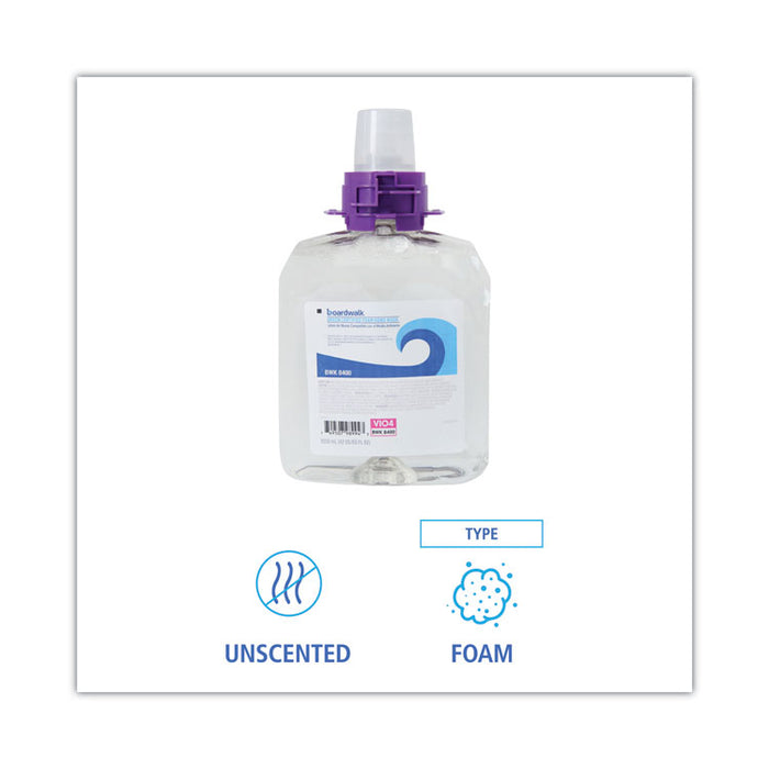Green Certified Foam Hand Soap, Unscented, 1,250 mL Refill, 4/Carton