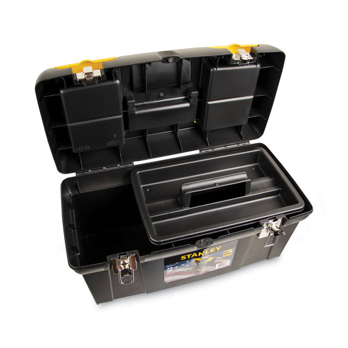 Series 2000 Toolbox w/Tray, Two Lid Compartments