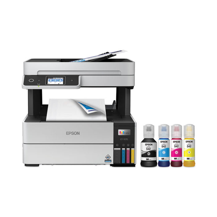 EcoTank Pro ET-5170 All-in-One Supertank Printer, Copy/Fax/Print/Scan