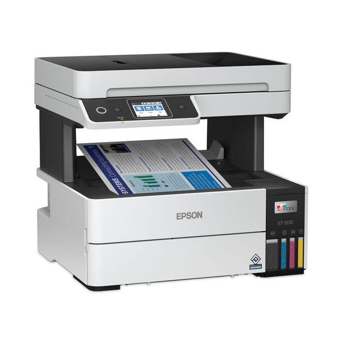 EcoTank Pro ET-5170 All-in-One Supertank Printer, Copy/Fax/Print/Scan