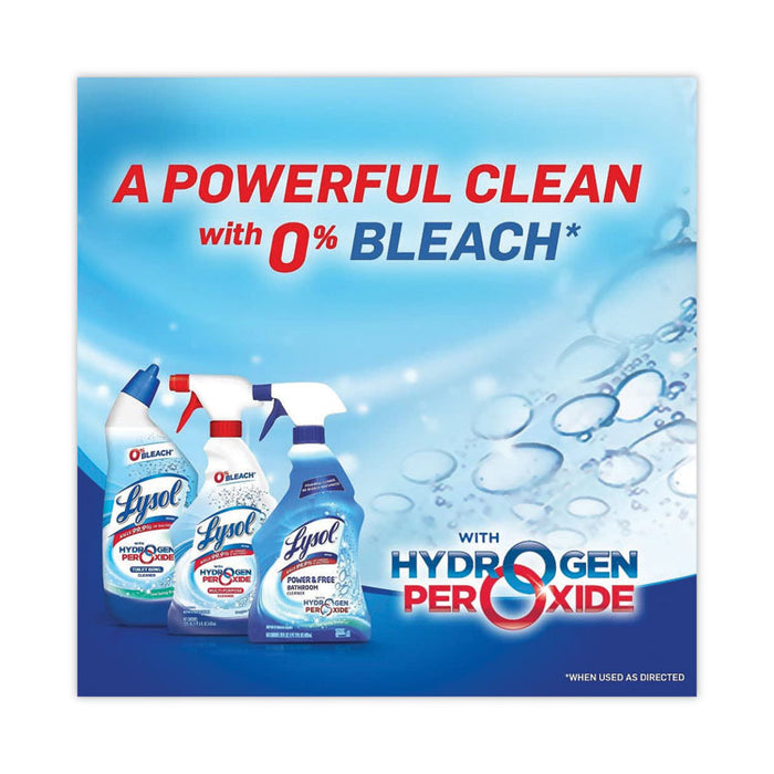 Toilet Bowl Cleaner with Hydrogen Peroxide, Ocean Fresh Scent, 24 oz Angle-Neck Bottle, 2/Pack, 4 Packs/Carton