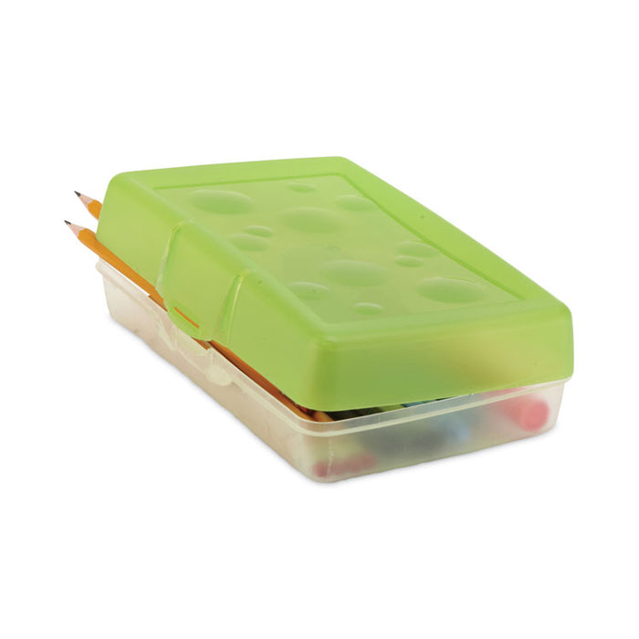 Pencil Box, 8.38 x 5.63 x 2.5, Randomly Assorted Colors