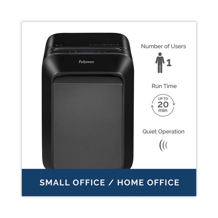 Powershred LX180 Cross-Cut Shredder, 16 Manual Sheet Capacity