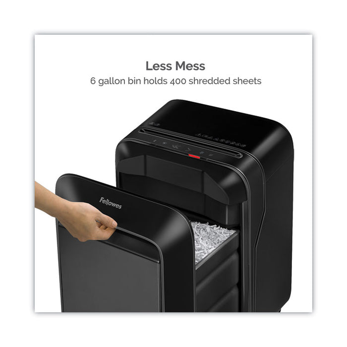 Powershred LX180 Cross-Cut Shredder, 16 Manual Sheet Capacity