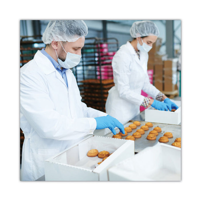 G10 Flex Blue Nitrile Gloves, Powder-Free, Medium, 3 mil Thick, 9.5" Long, Blue, 100/Box, 10 Boxes/Carton