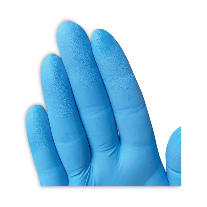 G10 Flex Blue Nitrile Gloves, Powder-Free, Large, 3 mil Thick, 9.5" Long, Blue, 100/Box, 10 Boxes/Carton