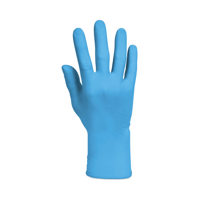 G10 Flex Blue Nitrile Gloves, Powder-Free, X-Small, 3 mil Thick, 9.5" Long, Blue, 100/Box, 10 Boxes/Carton