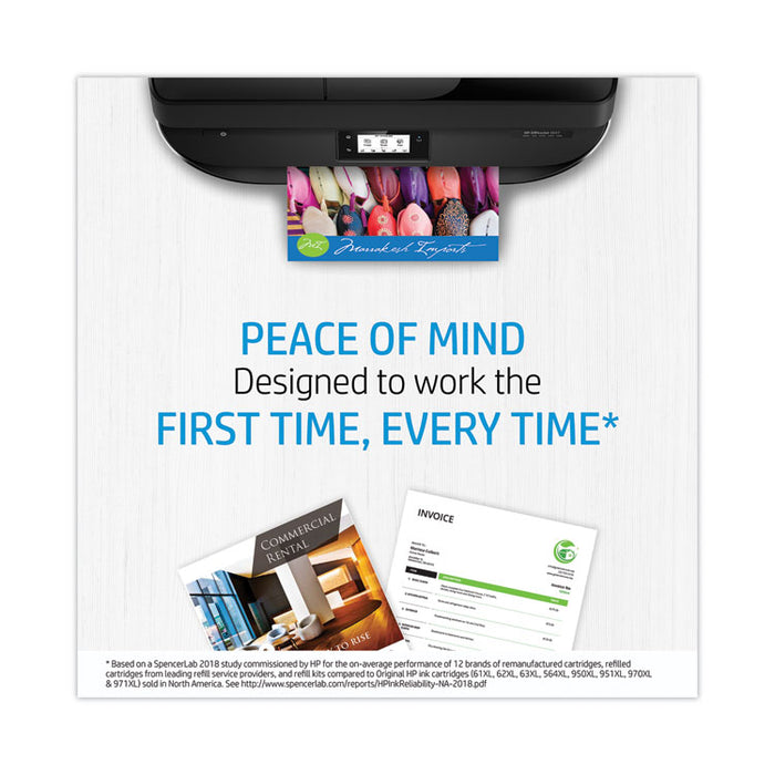 HP 776 (1XB07ACT) Magenta Original DesignJet Ink Cartridge, 6/Carton