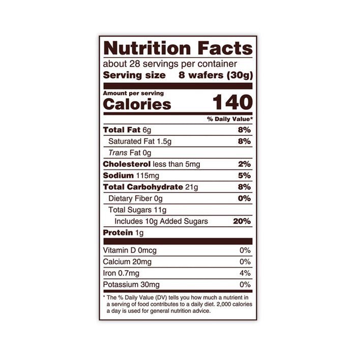 Nilla Wafers, 15 oz Box, 2 Boxes/Pack