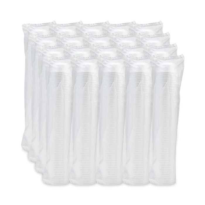 Insulated Foam Bowls, 12 oz, White, 50/Pack, 20 Packs/Carton