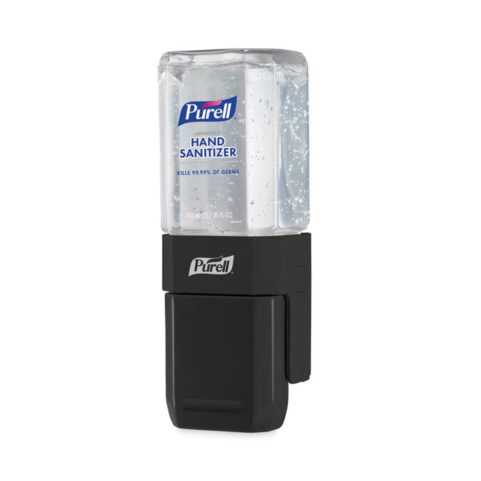 ES1 Hand Sanitizer Dispenser Starter Kit, 450 mL, 3.12 x 5.88 x 5.81, Graphite, 6/Carton