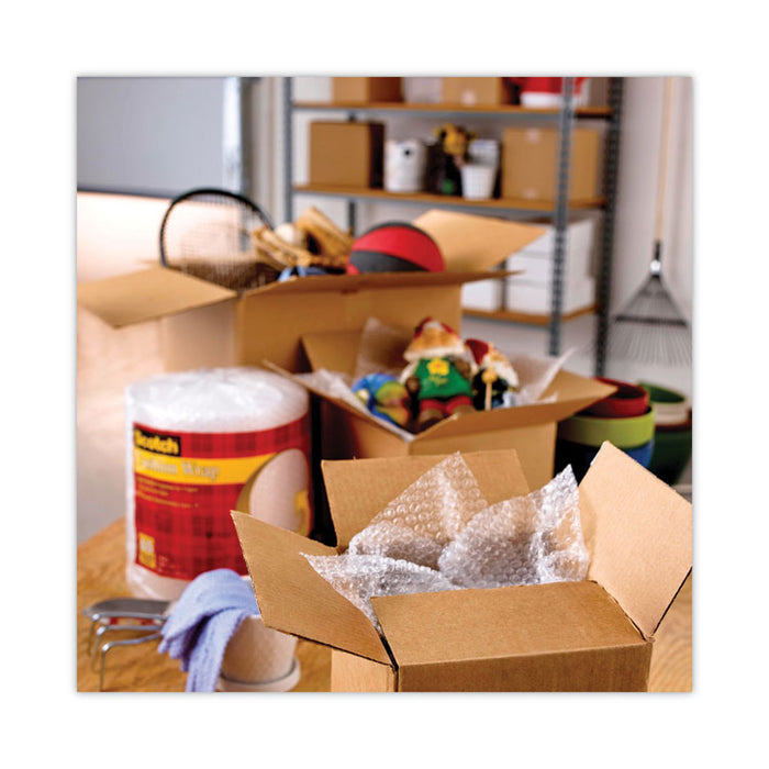 Greener Commercial Grade Packaging Tape with Dispenser, 1.5" Core, 1.88" x 58.33 ft, Clear