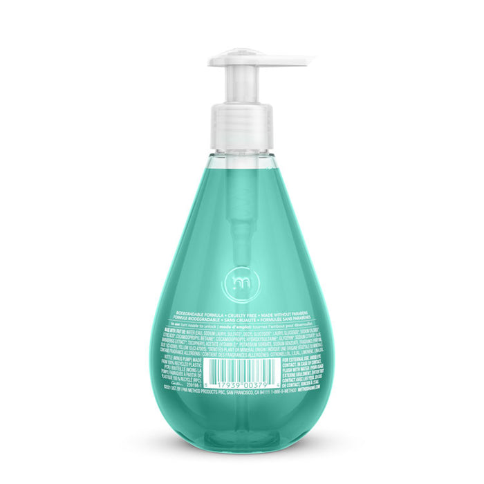 Gel Hand Wash, Waterfall Scent, 12 oz