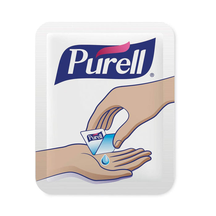 Advanced Hand Sanitizer Single Use, Gel, 1.2 mL Packet, Fragrance-Free, 2,000/Carton