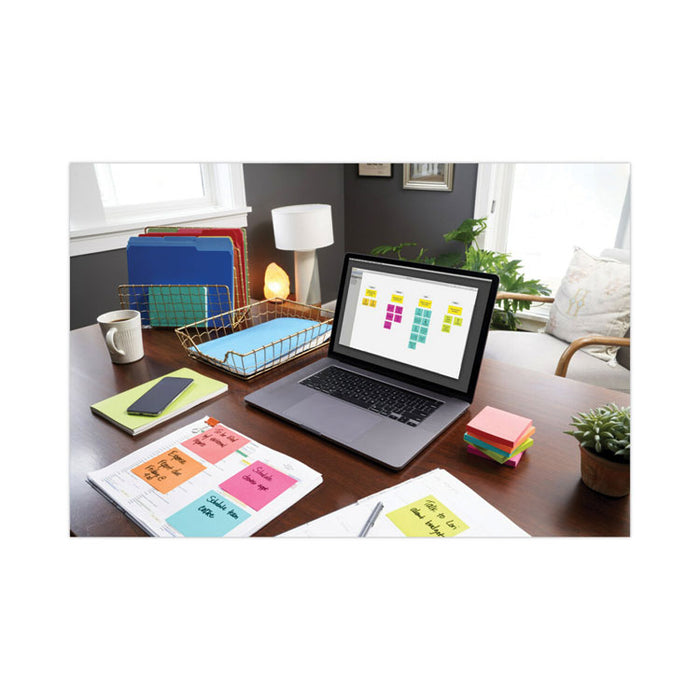 Original Pads in Poptimistic Collection Colors, Note Ruled, 3" x 5", 100 Sheets/Pad, 5 Pads/Pack