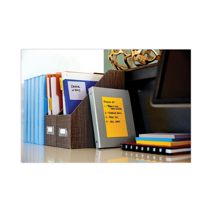 Pads in Canary Yellow, Note Ruled, 4" x 6", 90 Sheets/Pad, 5 Pads/Pack