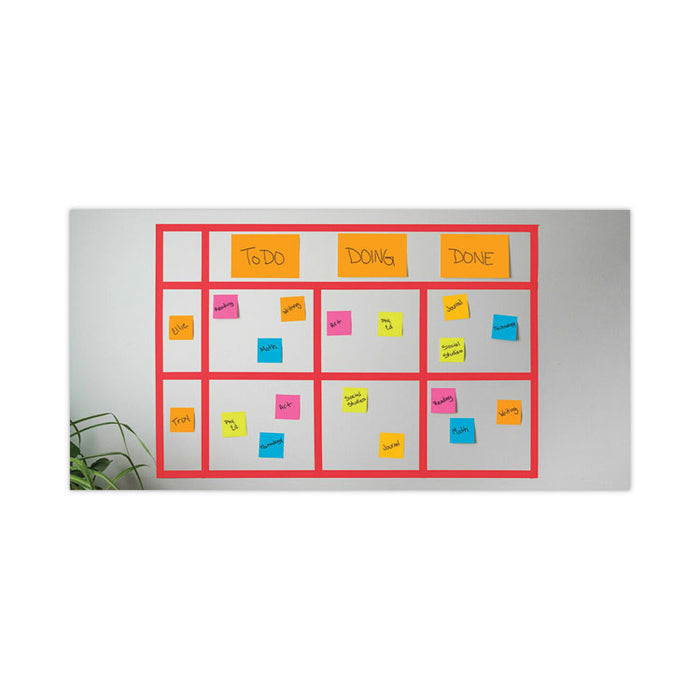 Meeting Notes in Energy Boost Collection Colors, 8" x 6", 45 Sheets/Pad, 4 Pads/Pack