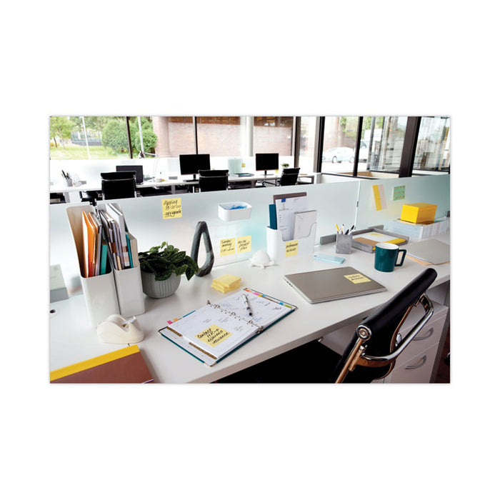 Pads in Canary Yellow, 3" x 5", 90 Sheets/Pad, 12 Pads/Pack