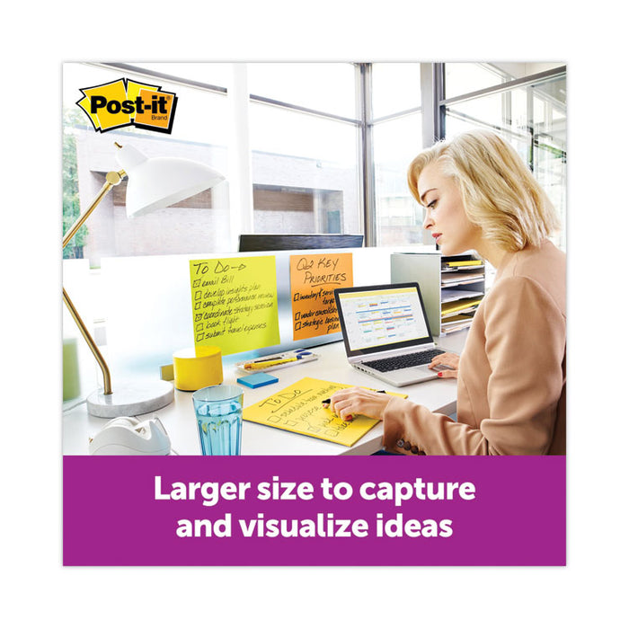 Big Notes, Unruled, (30) Green 11 x 11 Sheets