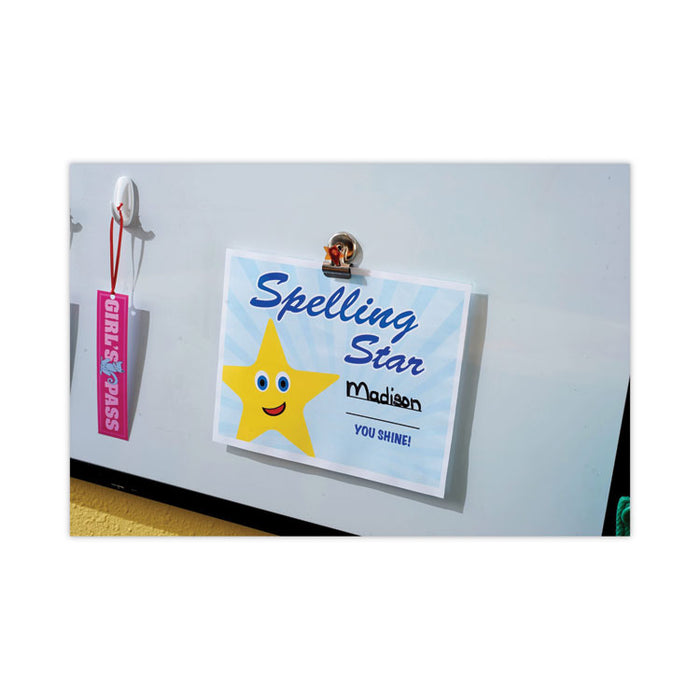 Self-Sealing Laminating Pouches, 9.5 mil, 9" x 11.5", Gloss Clear, 25/Pack