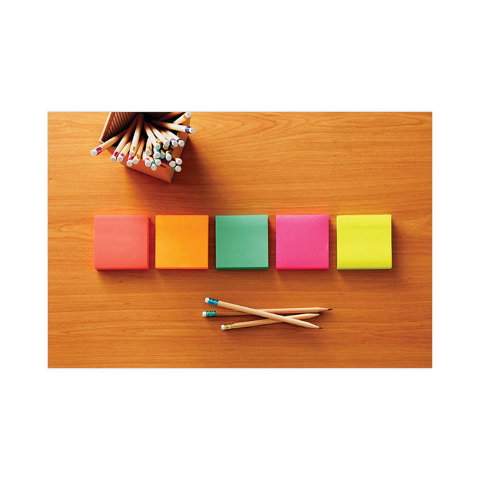 Original Pop-up Refill, 3" x 3", Poptimistic Collection Colors, 100 Sheets/Pad, 6 Pads/Pack