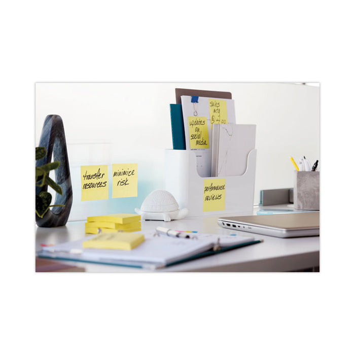 Pop-up 3 x 3 Note Refill, 3" x 3", Canary Yellow, 90 Sheets/Pad, 12 Pads/Pack
