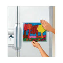 Load image into Gallery viewer, Display Pocket, Removable Interlocking Fasteners, Plastic, 8.5 x 11, Clear
