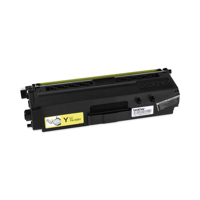 TN339Y Super High-Yield Toner, 6,000 Page-Yield, Yellow