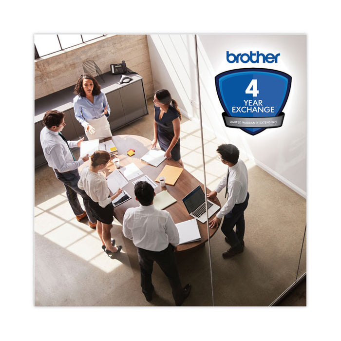 Four-Year Exchange Warranty Extension for Select Brother HL/MFC/PPF Series