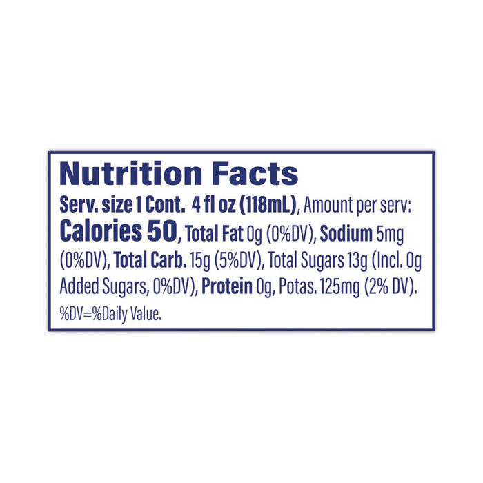 100% Juice, Apple, 4 oz Cup, 48/Box