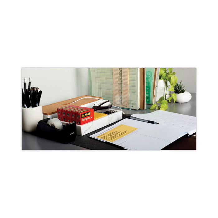 Transparent Tape, 1" Core, 0.75" x 83.33 ft, Transparent, 24/Pack