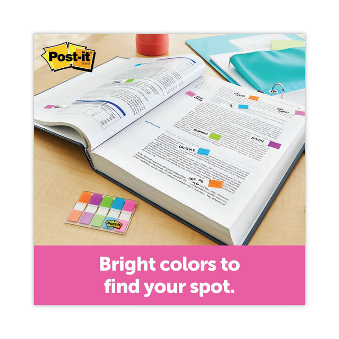 Page Flag Value Pack, 0.5 x 1.75, Assorted Colors, 280 Page Flags, 48, 1/2" Arrows/Pack