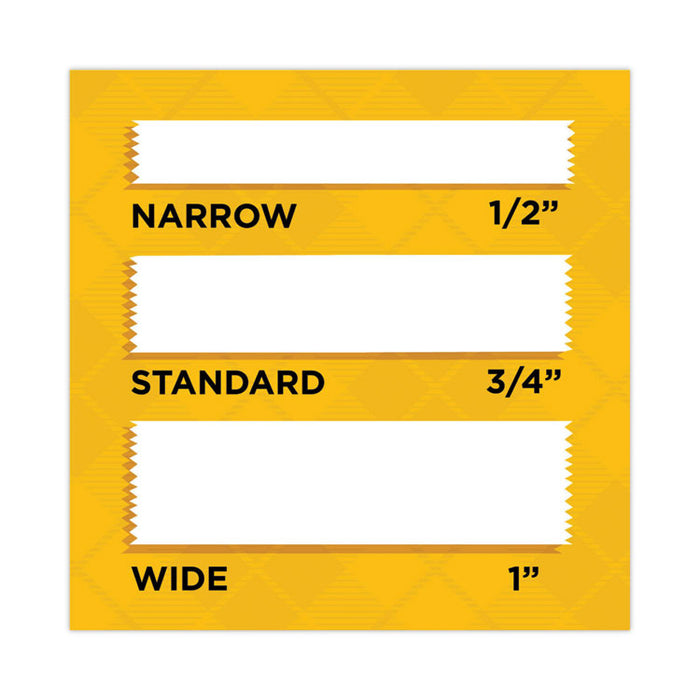 Double-Sided Permanent Tape in Handheld Dispenser, 1" Core, 0.5" x 20.83 ft, Clear, 3/Pack