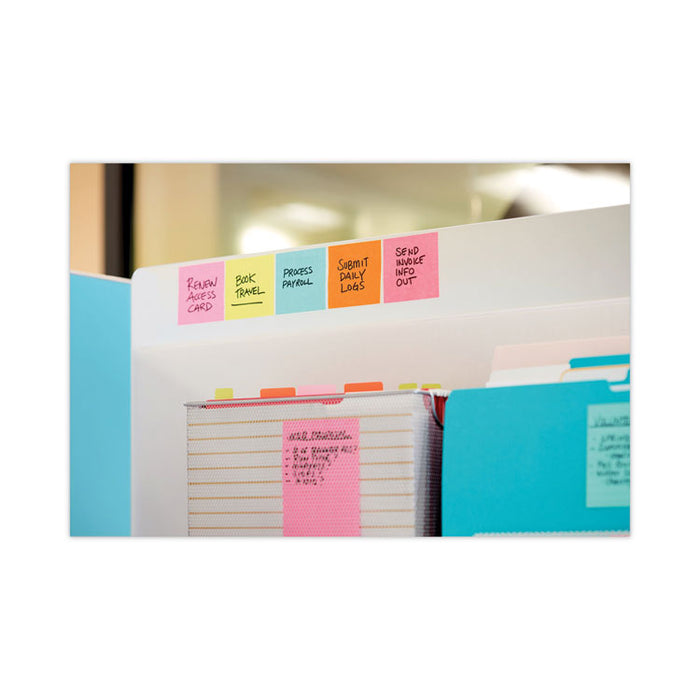 Pop-up 3 x 3 Note Refill, 3" x 3", Supernova Neons Collection Colors, 90 Sheets/Pad, 10 Pads/Pack