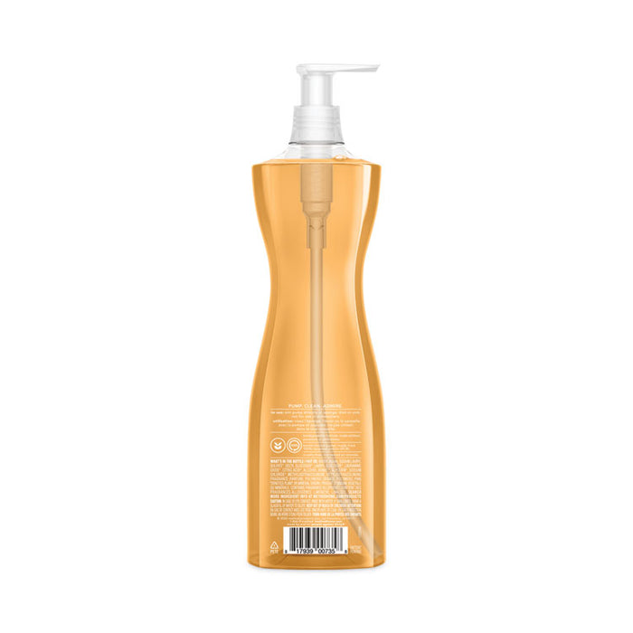 Dish Soap, Clementine Scent, 18 oz Pump Bottle, 6/Carton