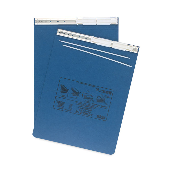 PRESSTEX Covers with Storage Hooks, 2 Posts, 6" Capacity, 9.5 x 11, Light Blue