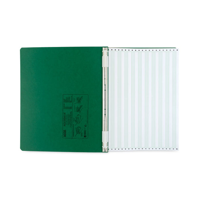 PRESSTEX Covers with Storage Hooks, 2 Posts, 6" Capacity, 14.88 x 11, Dark Green