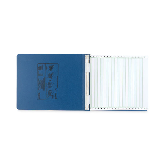 PRESSTEX Covers with Storage Hooks, 2 Posts, 6" Capacity, 9.5 x 11, Light Blue
