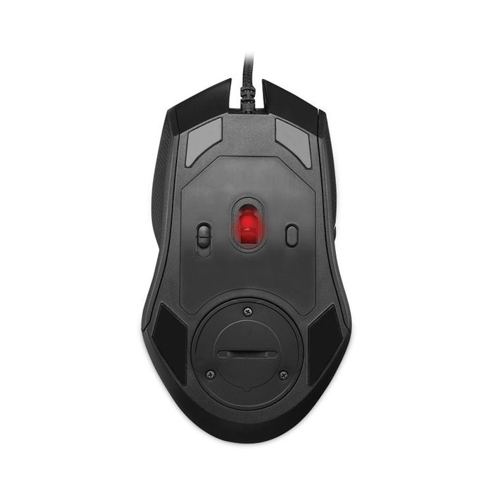 iMouse X5 Illuminated Seven-Button Gaming Mouse, USB 2.0, Left/Right Hand Use, Black