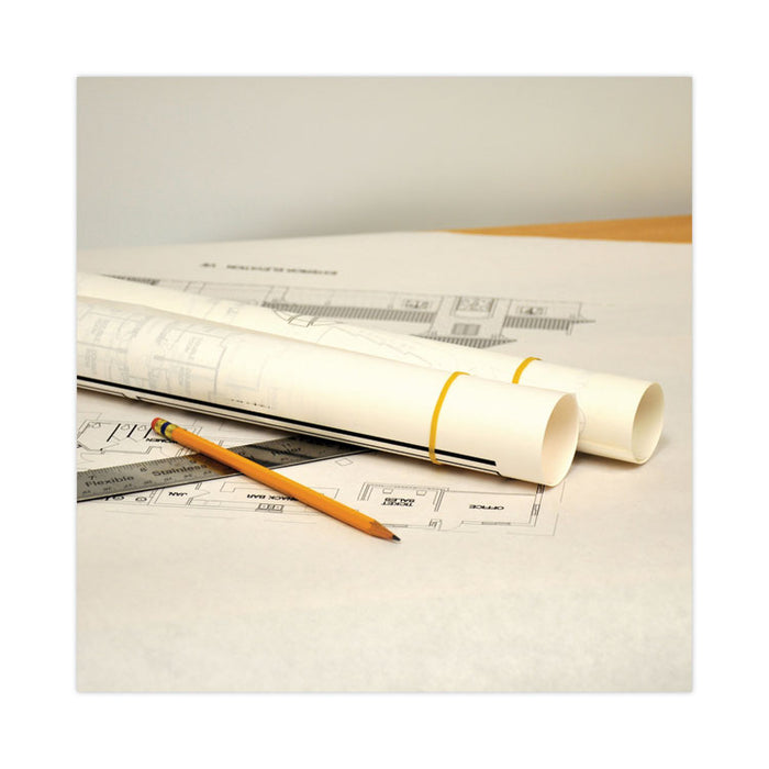 Pale Crepe Gold Rubber Bands, Size 33, 0.04" Gauge, Golden Crepe, 1 lb Box, 970/Box