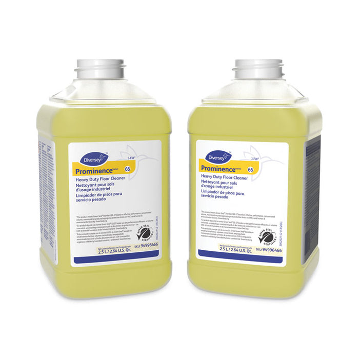 Prominence Heavy Duty Floor Cleaner, Citrus Scent, 84.5 oz Can, 2/Carton