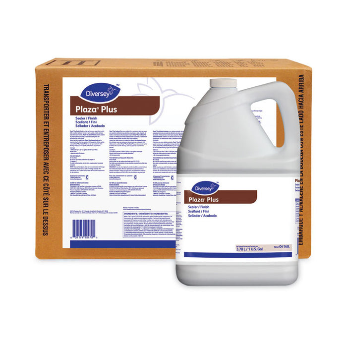 Plaza Hard Surface Sealer/Finish, Liquid, 5 gal Envirobox